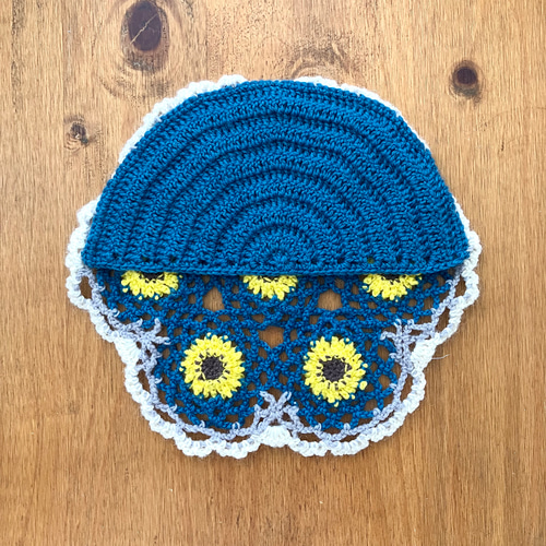 ひまわりのミラーカバー その他インテリア雑貨 haruno-sheep 通販