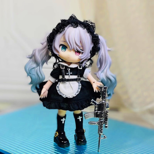 オビツ11 戦闘メイドセット 1/12ドール服 ドールウェア 2色 gsc オビツ11 戦闘メイドセット 1/12ドール服 ドールウェア 2色 gsc