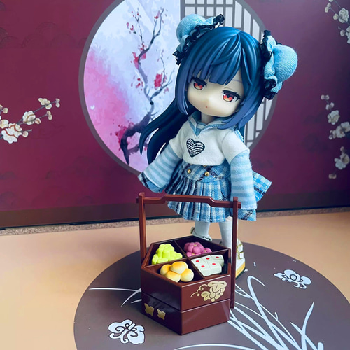 オビツ11 中華料理少女セット 1/12ドール服 ドールウェア 2色 gsc OB11