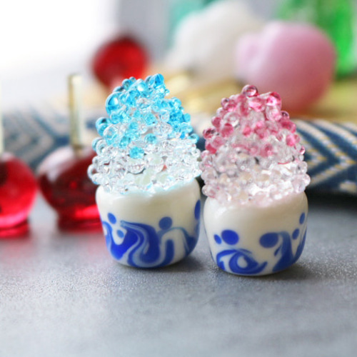 Xmasセール＊ガラスのお祭り・ガラスの縁日 ミニチュアサイズ その他