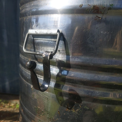 アンティークな家 ガーデニング 貯水タンク（M） エコ ガーデン 雨水タンク #店舗什器 #水やり #ECO  #給水 4枚目の画像