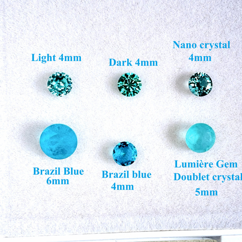 奇跡の輝き✨人工パライバトルマリン/ネオンブルー/一粒ネックレス