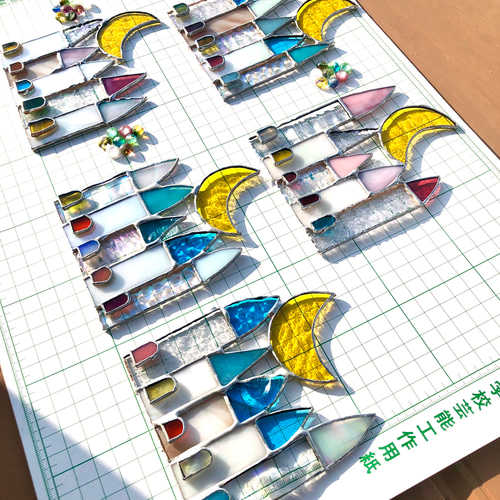 ✴︎新作✴︎オーロラHOUSEシリーズ PINK☆ステンドグラス