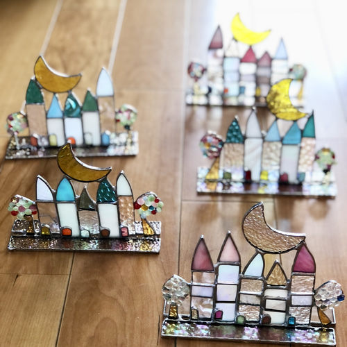 ✴︎新作✴︎オーロラHOUSEシリーズ PINK☆ステンドグラス