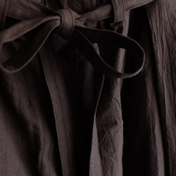 和服 | 袴褲 | 棉質水洗棕色 [男女通用均碼] 第5張的照片