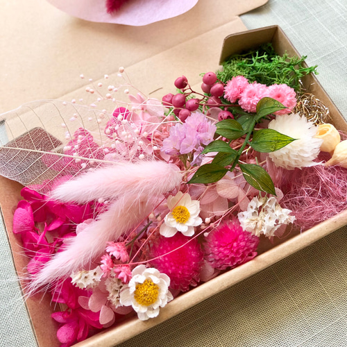 ナチュラルドライフラワー ♡ハーバリウム花材ドライフラワー 花