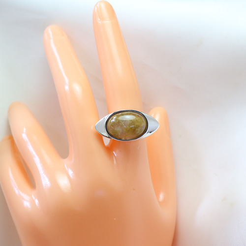 Sv925 フラワールチルクォーツリング 12.64ct 指輪・リング Atelier 