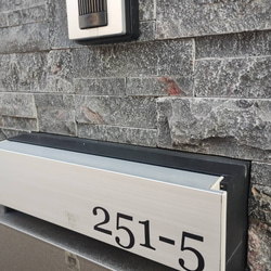 【選べる5種⋆☾·̩͙꙳】　番地　番号　屋号　住所　ポスト　表札　門柱　マンション　新築　ナンバー　ステッカー 15枚目の画像