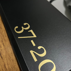 【選べる5種⋆☾·̩͙꙳】　番地　番号　屋号　住所　ポスト　表札　門柱　マンション　新築　ナンバー　ステッカー 7枚目の画像