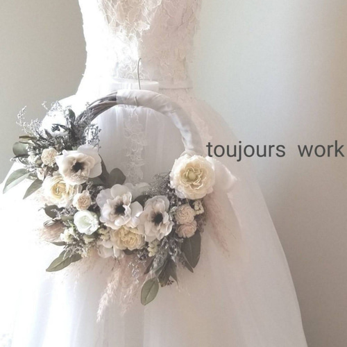 アネモネブーケ◇ブーケリース◇ウェディングブーケ◇ブーケ  