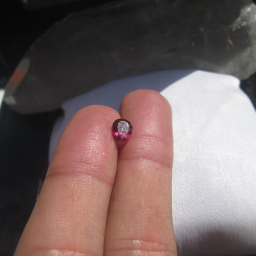 N.6107 ルベライトトルマリン ルース 真紅の希少なカラー 超高品質 特