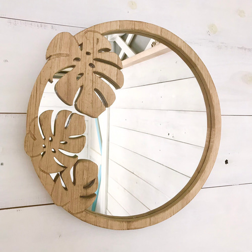 カナダ 原住民 木製 サーモン型壁掛装飾品 62cm