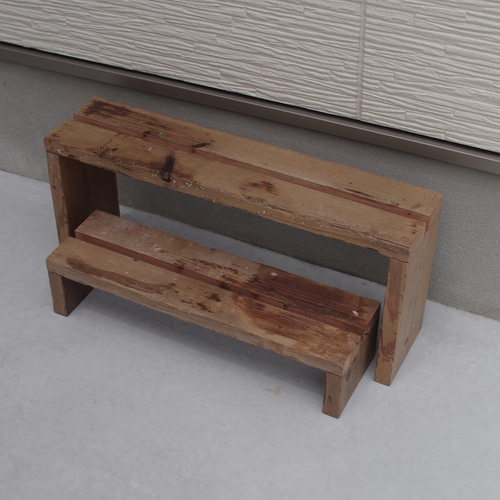 古材 足場板 フラワースタンド プランタースタンド 花台 その他