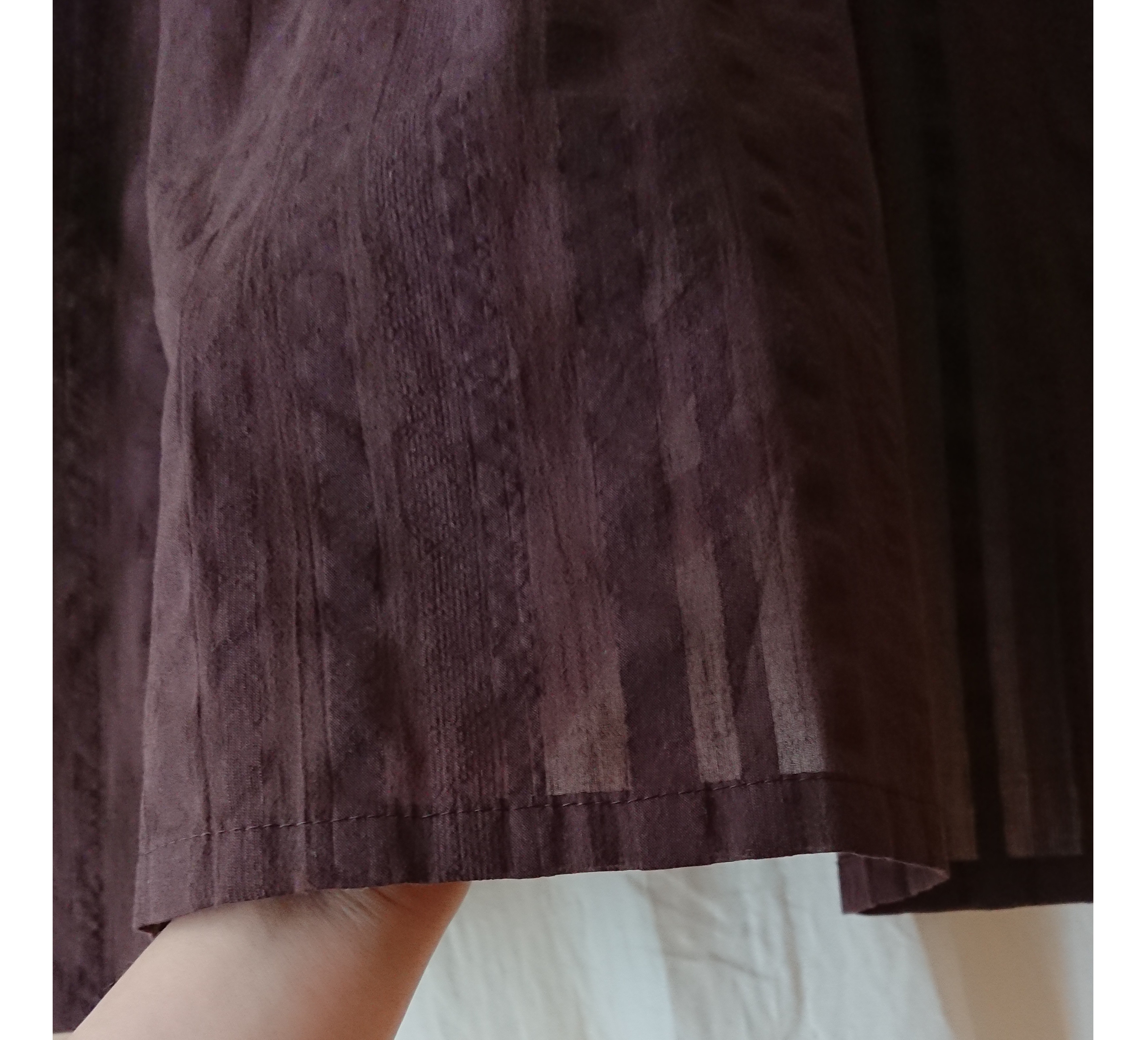 【40%off SALE】2WAYコットンサッカーストライプカシュクールワンピース