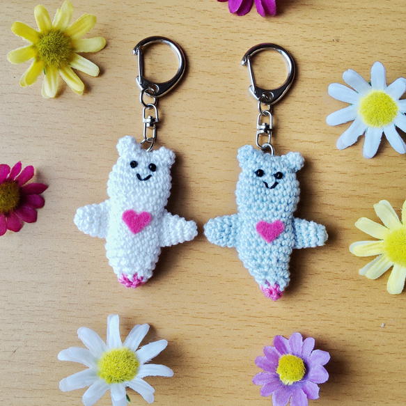 クリオネのキーホルダー あみぐるみ chie 通販 16266466｜Creema