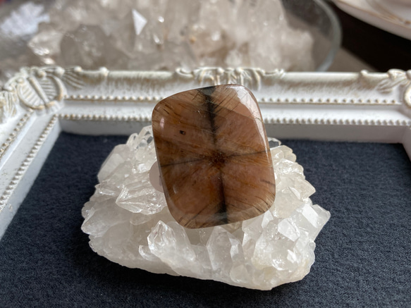 キャストライト（クロスストーン） 天然石ルース A 天然石