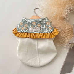 【犬服型紙】スクエアカラー・トップス 1枚目の画像