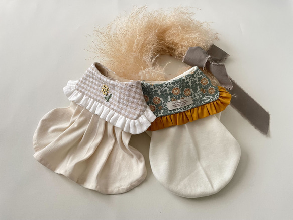 【犬服型紙】スクエアカラー・トップス 4枚目の画像