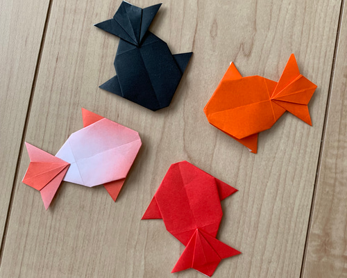 金魚のモビール」を作る - 手作りでおもちゃを作ろう
