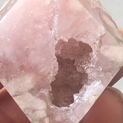 ピンクアメジストフラワーアゲート☆瀧川神社にて浄化☆31mm☆30g