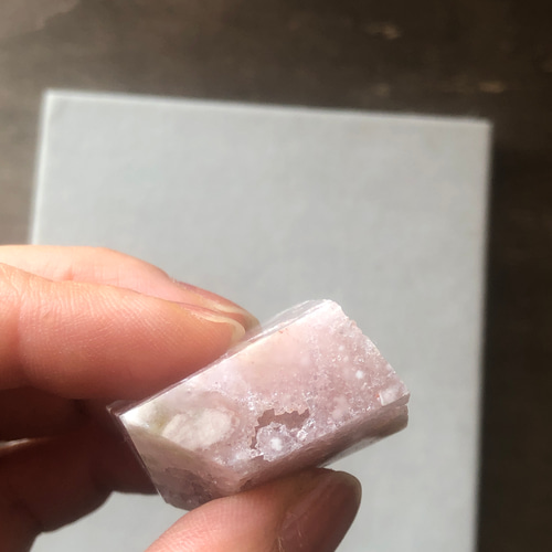 ピンクアメジストフラワーアゲート☆瀧川神社にて浄化☆31mm☆30g