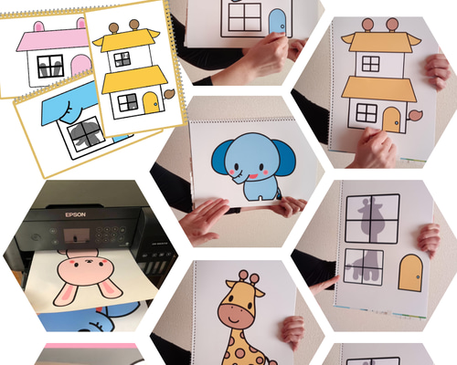 スケッチブックシアター】とんとんとんだあれのおうち 保育