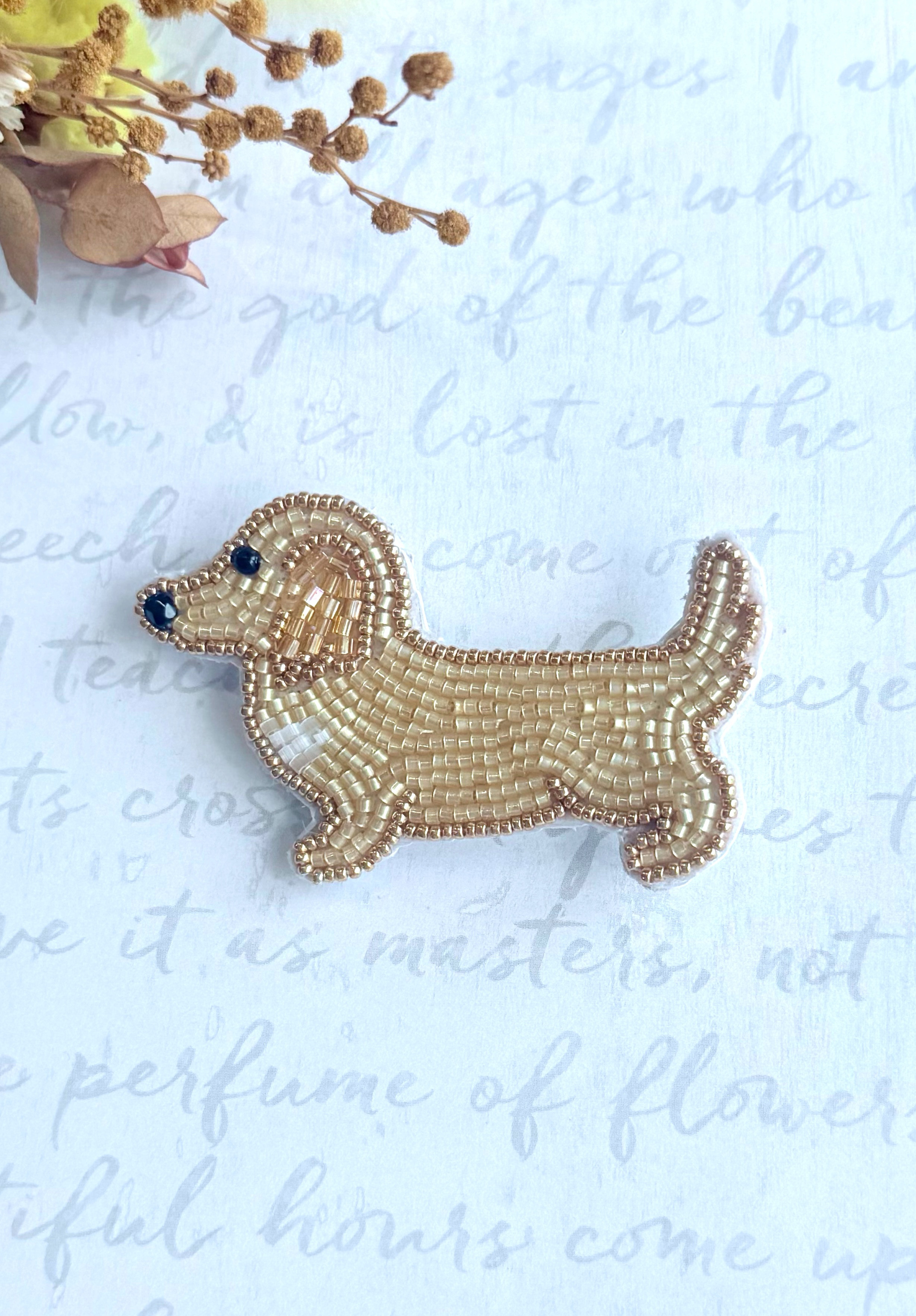 ANNA SUI ダックスフンド ブローチ ANNA SUI アナスイ ダックスフンド ブローチ 犬モチーフ レア