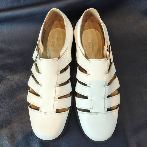 ♡ NOBLE BRENTA ミュール ホワイト 37【裏張り済み 美品】 11b2e53f3294b6e46ebd7f30467755