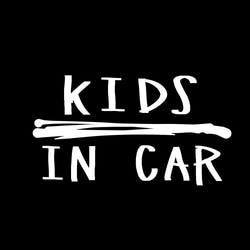 KIDS IN CARステッカー 2枚目の画像