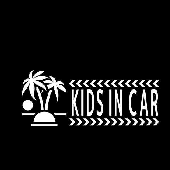 KIDS IN CARステッカー 9枚目の画像