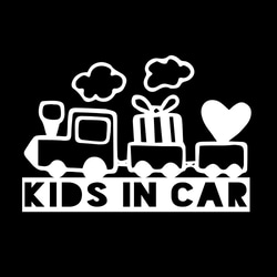 KIDS IN CARステッカー 5枚目の画像