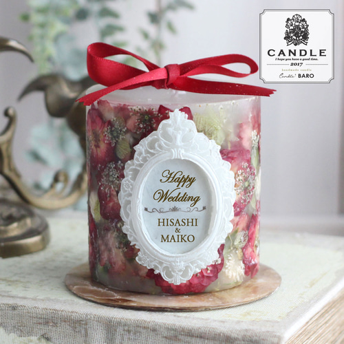 ボタニカルキャンドルホルダーボタニカルキャンドルミニバラ