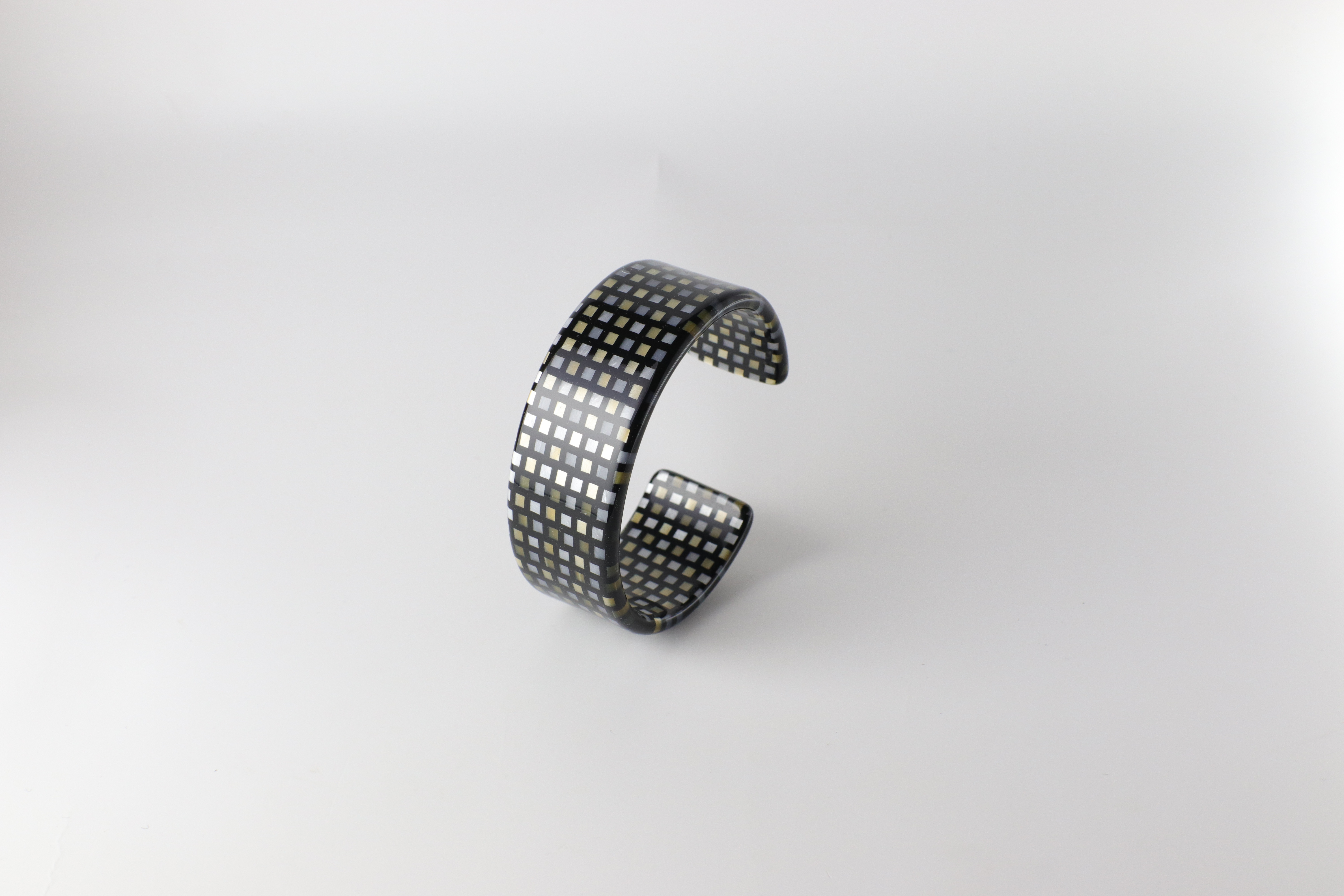 Bangle バングル＜Flat＞（370 black raden）