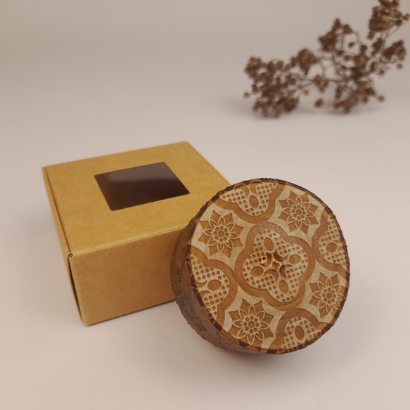 ベゴニア窓花の香り拡張木の香り拡張シート拡張丸太の香り香り拡張窓花の形箱付き 3枚目の画像