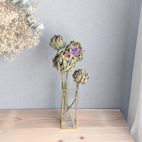 魔女の棲む森研究所】ドライフラワー 花材 アーティチョーク