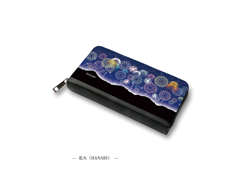 （送料無料）長財布【花火（HANABI）】（名入れ可） 6,160円