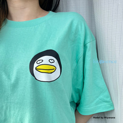 【受注生産】みやペンペン オリジナルTシャツ / design by #みやなな ループセンスオリジナルTシャツ 2枚目の画像