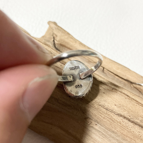 ソノラン ターコイズ トルコ石 シルバー リング 指輪 10号