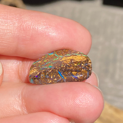 コロイトボルダーオパール♢ダブルサイド♢ナチュラル ボルダー