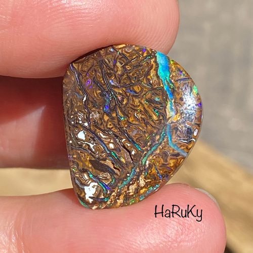 コロイトボルダーオパール♢ダブルサイド♢ナチュラル ボルダー