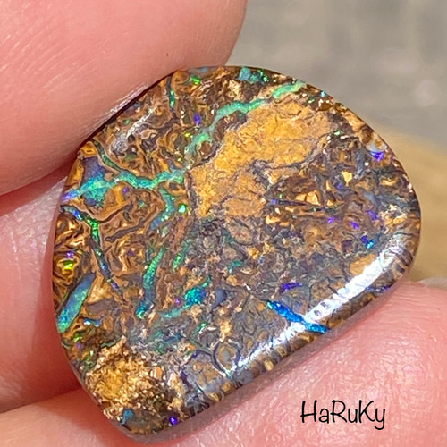 コロイトボルダーオパール♢ダブルサイド♢ナチュラル ボルダー  