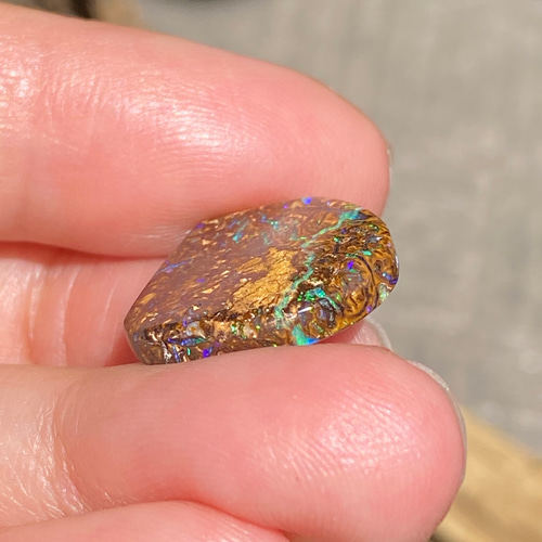 コロイトボルダーオパール♢ダブルサイド♢ナチュラル ボルダー