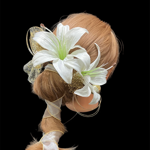 成人式♡結婚式♡パーティー♡オススメ♡ゆりの花