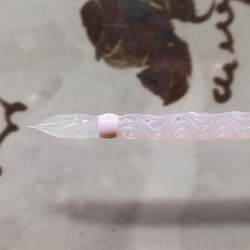 ガラスペン「イチゴミルク」　ガラス製スポイト付属（約1ｍｌ） 2枚目の画像