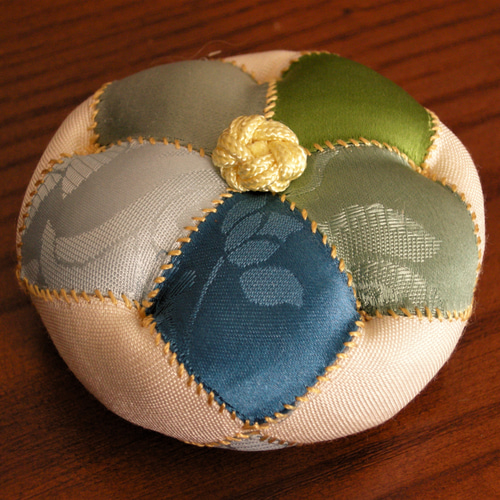 韓国手芸・ポジャギの花針山（シルク） その他インテリア雑貨 Pojagi