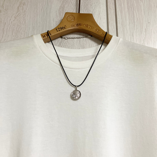 美品 Navajo ナバホ族 ペンダント スタンプワーク コンチョ