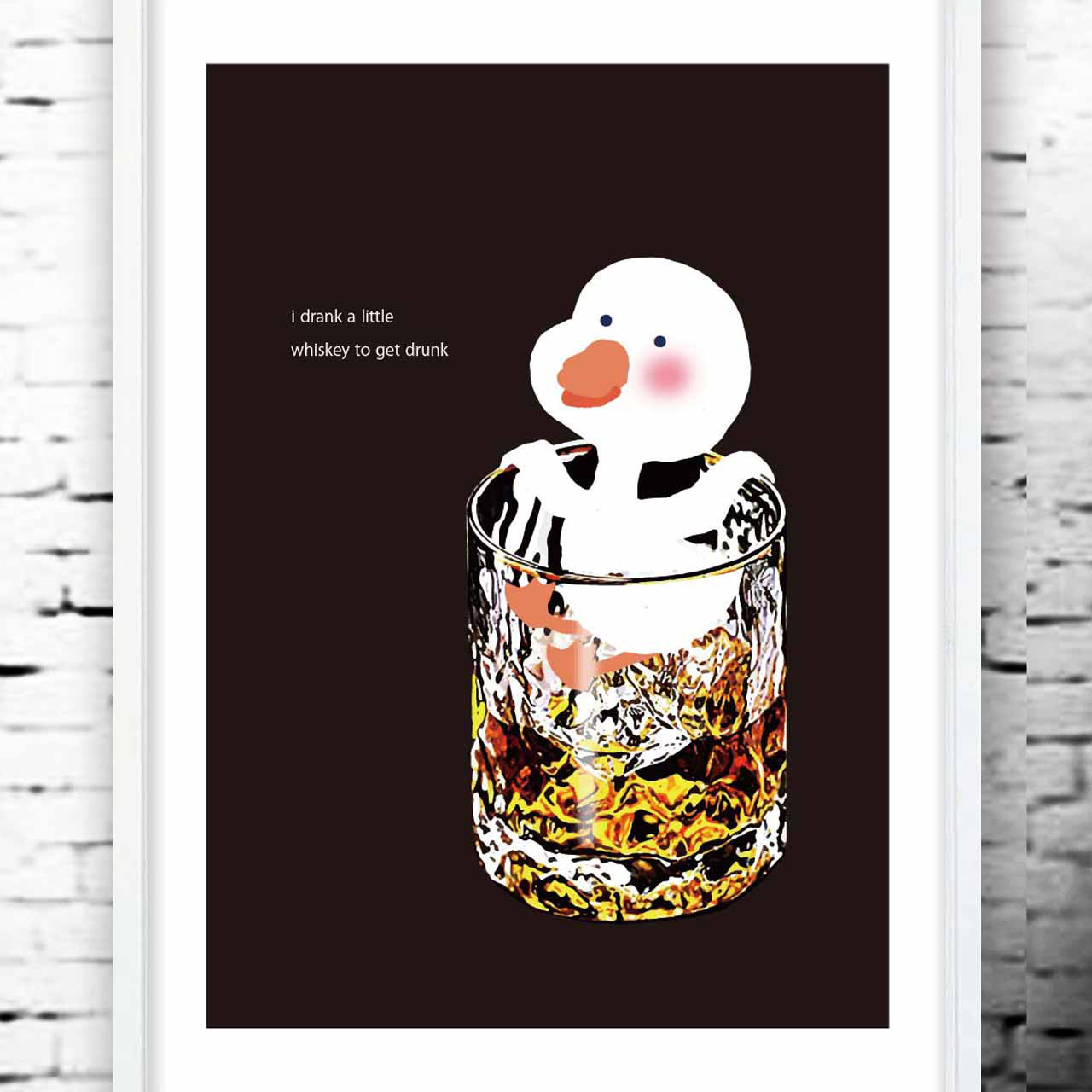 おとなののみもの　イラスト　ポスター　A4 A3 A2 A1　アートポスター　（アート　sei　新着順）検索　1449