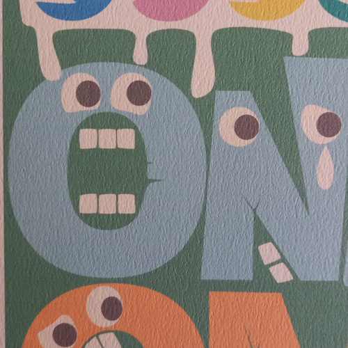 ONLY ONE アート イラスト デザイン ポスター A4 A3 インテリア