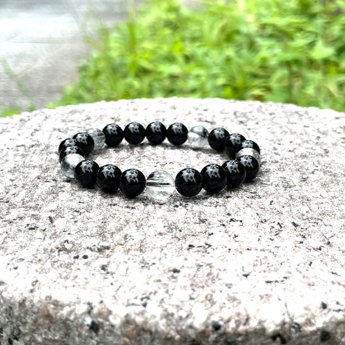 マイナスエネルギーから持ち主を守るブレスレット♪ブラックトルマリン