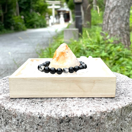 マイナスエネルギーから持ち主を守るブレスレット♪ブラックトルマリン